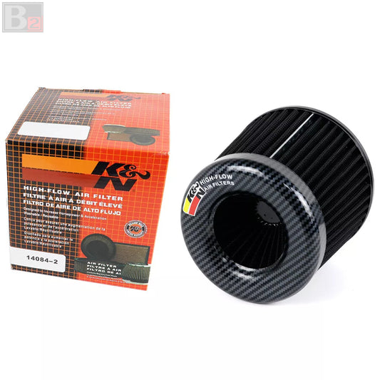K&N High Flow Air Filter (Carbon Fiber)