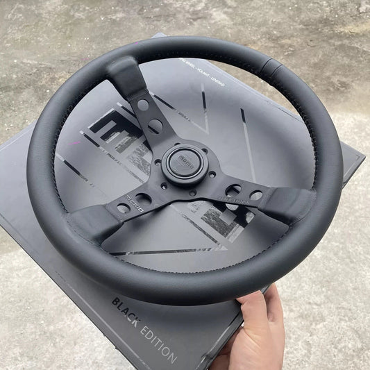 Momo Prototipo P5 Black Edition Deep Dish 350mm Steering Wheel