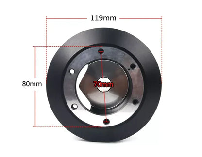 Steering Wheel Hub Adapter - Mitsubishi EVO X Ralliart Lancer SRK-102H
