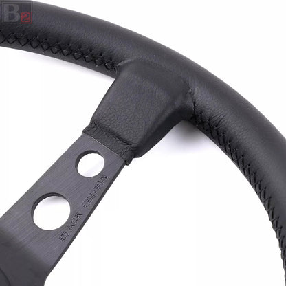 Momo Prototipo P5 Black Edition Deep Dish 350mm Steering Wheel