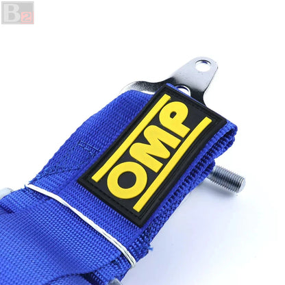 OMP 4 Point 3" Racing Seat Belt Quick Release Snap-On Harness