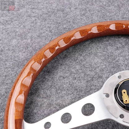 Momo Heritage Indy Silver 350mm Steering Wheel