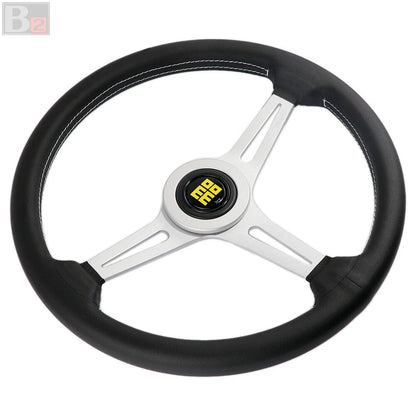 Momo 380mm Retro Series Leather Steering Wheel