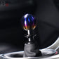 Titanium ball shift knob