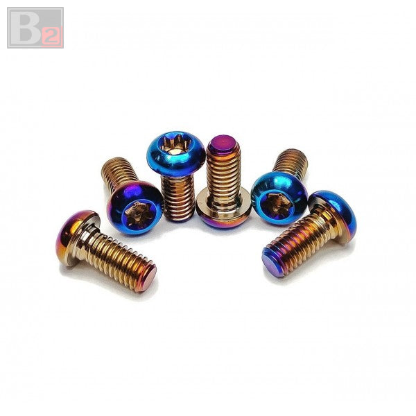 Titanium Bolts - Neo Chrome (M5 x 8mm)