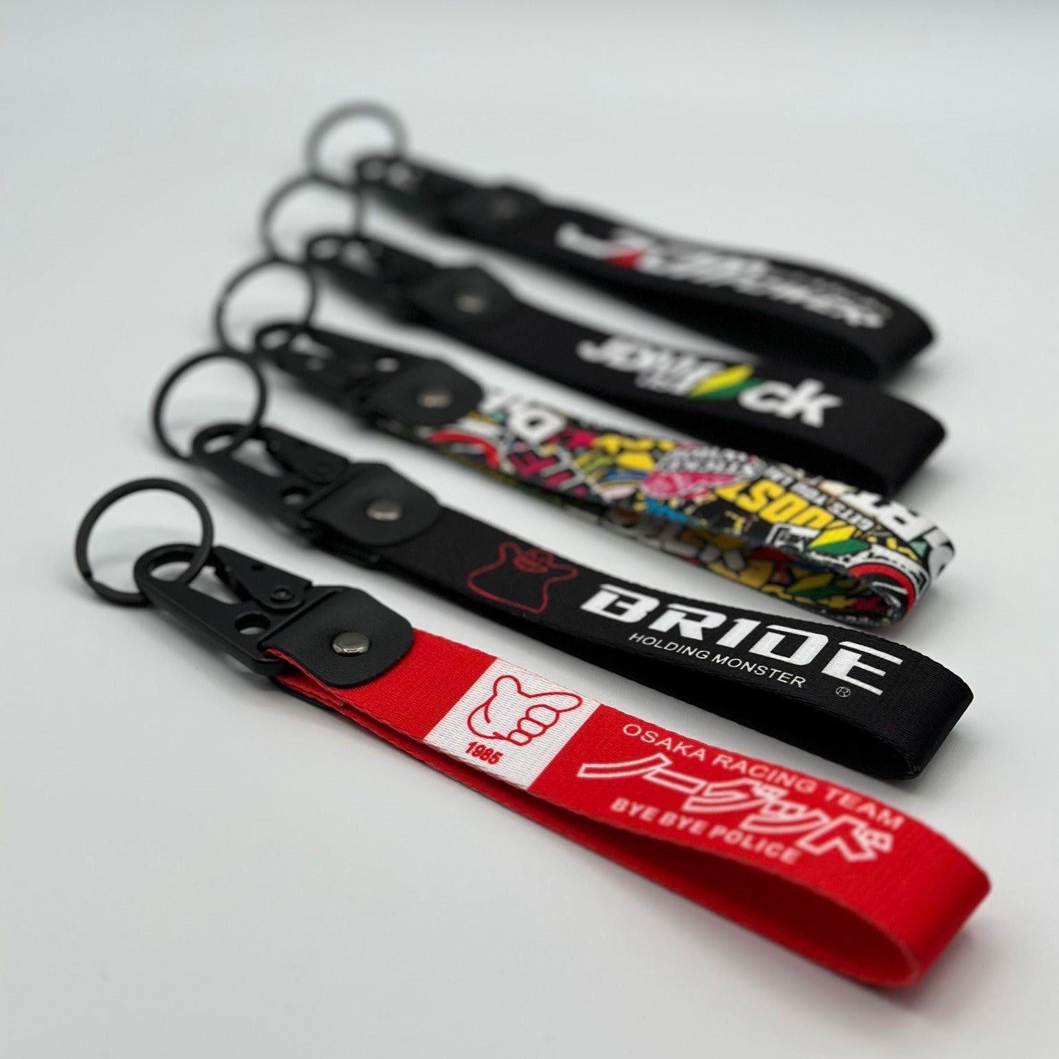 Keychain Ribbon - Osaka Racing Team / Bye Bye Police